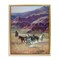 Stupell Industries Cowboy & Horses Dashing Landscape Floating Frame By Jack Sorenson